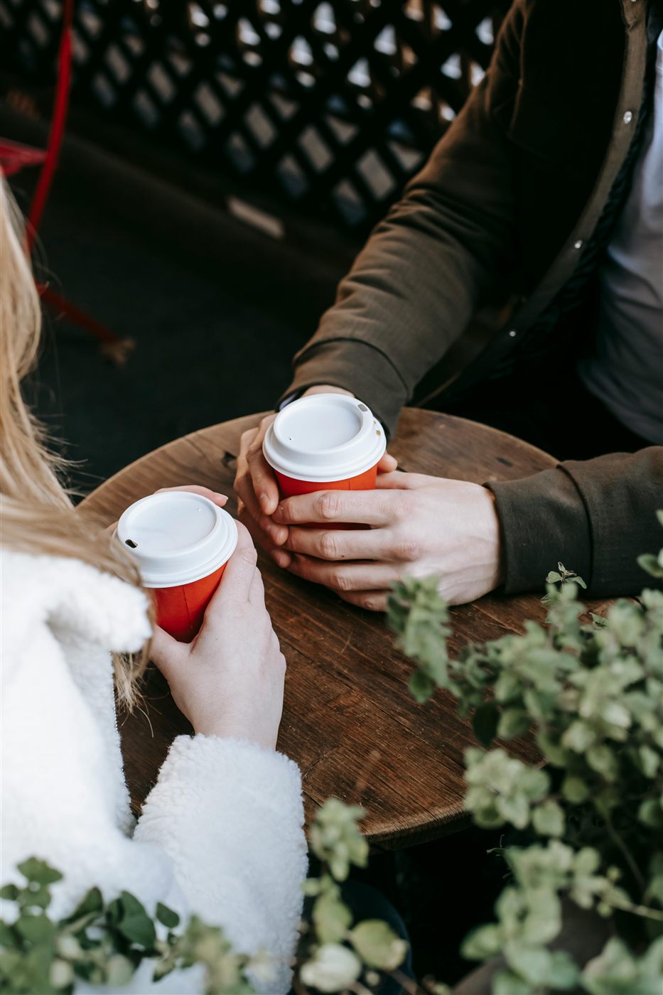 Coffee date conversation